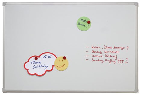 Preisvergleich Produktbild Franken EL Whiteboard Magnettafel 90 x 120 cm