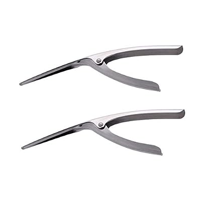 SUNRUNER Lot de 2 Éplucheur crevettes crevettes Peel appareil en acier inoxydable