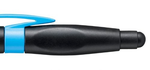 Stabilo Smartball 2.0in schwarz/cyan Kugelschreiber und Stylus (für Tablets, Smartphones und Linkshänder) Schreibfarbe blau - 3