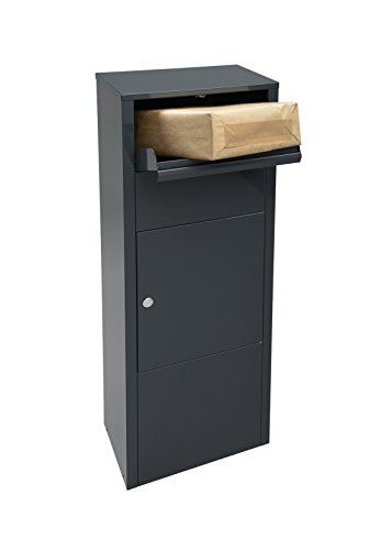 Preisvergleich Produktbild MEFA Paketkasten / Paketbox Hazel, RAL 7016 Anthrazitgrau