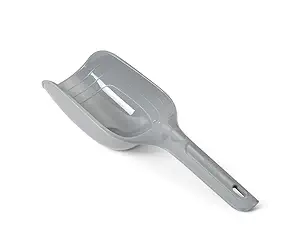 Savic|Pet Food Scoop|Food Scoop is Suitable for Cats, Dogs, Birds, Poultry| Dispenser is Made Plastic and Multi-Functional Scoop Ideal for Food or Litter| Grey Color;Medium