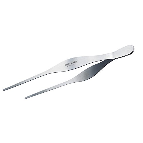 Westmark Brat- und Servierpinzette, Rostfreier Edelstahl, Länge: 29 cm, Silber, 12762270