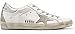 Produktbild Golden Goose Casual Leder Sneakers Super Star Damen Sport Schuhe Slide, Silber - Silber - Größe: 36 EU
