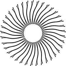 Beauteous -(Pack of 60) Black Metal Bobby pins for hair Hair Pins for women Bun Hair pins stylish for girls hair pins for hair styling (Bobby Pin)