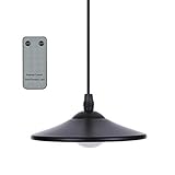 SOLAR POWERED & LIGHT CONTROL: Es energía suministrada por la luz del sol durante el día con el panel solar y almacena la energía para la iluminación de la noche con la batería de litio incorporada, iluminando para arriba en la oscuridad y la iluminación apagado en salida del sol, fácil y conveniente de usar.