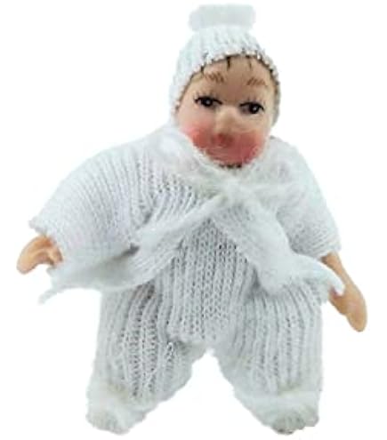 Melody Jane Puppenhaus-Mops Figuren (1:12) – Sitzend, Stehend, Liegend – Realistische Miniatur-Haustiere