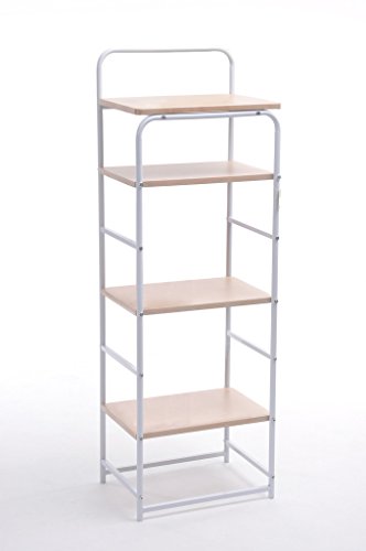 GreenForest® Wooden Storage Shelf Rack Modern Fresh Shelf Organizer Tray display unit living room,study room ,Bedroom
