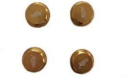 TOP SPEED RC WORLD Wheel Nut Cap Golden for Losi 5ive T