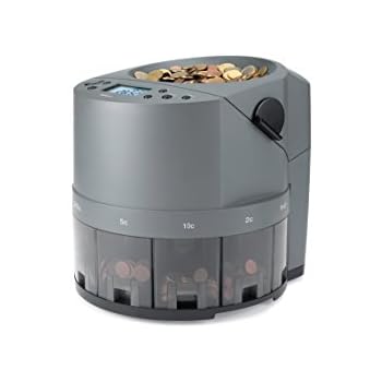 Safescan 1450 EUR - Automatischer High-speed Münzzähler und Sortierer