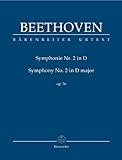 Symphonie Nr. 2 D-Dur op. 36. Symphony No. 2 in D major op. 36. Studienpartitur, Urtextausgabe. BÄRENREITER URTEXT by 