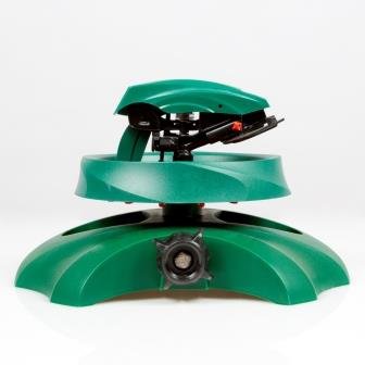 Profi-Flächenregner Rasensprenger Rotation von 0 bis 360 ° Kreisregner Viereckregner - 2