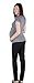 Maternity Trousers / Slim Jeans Denim over bump 3015 (12, Black)