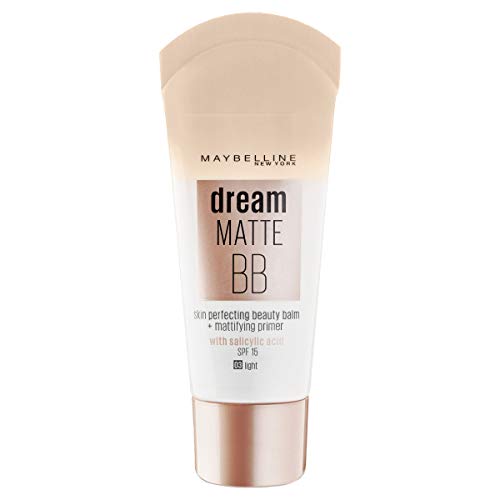 Maybelline New York Dream Matte BB Crème Perfectrice de Teint FPS15 Claire 30 ml