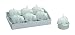 Produktbild TPFNet 6 Stück Teelicht Eisbär stehend - Teekerzen Eisbär stehend - Dekokerzen Eisbär stehend - Dekokerze - mit den Maßen Höhe 4cm X 4cm Durchmesser - ideal für schöne Momente und zur Dekoration geeignet