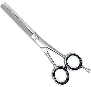 PROSCO Hair Thinning Scissor for Professional Salon Barber Hair Thinning Scissor Stainless Steel (Size 6.5)