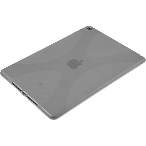 PhoneNatic Case für Apple iPad Air 2 Hülle Silikon clear X-Style Cover iPad Air 2 Tasche + 2 Schutzfolien - 5
