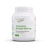 Vita World Artemisia annua extract 400mg 100 Capsules (sweet wormwood, artemisinin) Made in Germany