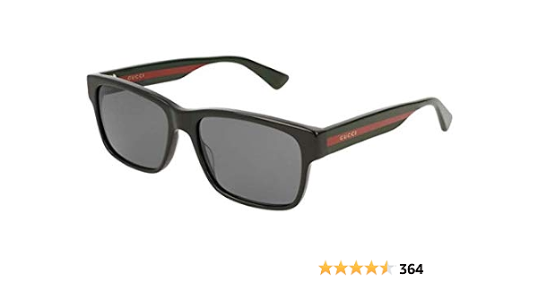 Gucci GG0340S-006 Occhiali da Sole, Nero (Nero/Multicolor), 58.0 Uomo :  Amazon.it: Sport e tempo libero