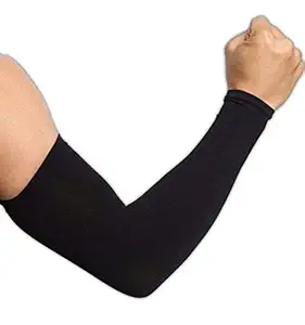 The Collection Villa THE COLLECION VILLA Men's and Women's Full Hand Arm Sleeves finger free arm sleeves dust and pollution Protections Driving Gloves [ black color free size]