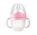 Produktbild Milchflasche Anti-Kolik-System,Saebye Flaschen Weithalsflaschen Natural Touch 0% BPA(rosa,150ML)