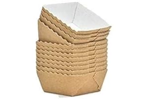 BAKERY DIRECT LTD 100 Bakery Direct Square Mini LOAF Card Disposable Baking Moulds/Cases *FREEPOST*