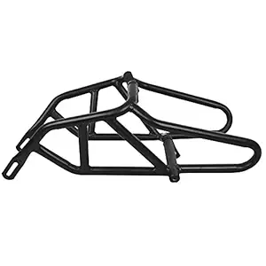 R.J.VON Heavy Metal Black Quality Crash guard With Spindle Bobbins For Bajaj Dominar 250,400 BS4,BS6