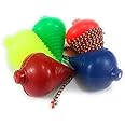 VASHE Jagmoolya Products Plastic Spinning Indian Traditional Tops Lattoo With String Top Toy Kids Game (Pack Of 2)
