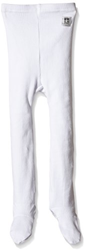 Pippi Unisex Baby Leggings with Foot Trouser, White, 3 Months (Manufacturer Size:60)