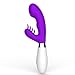Produktbild Rabbit Vibrator, G Punkt und Klitoris Stimulation, 10 Vibrationsmodus Dual Motoren Vibrationen Massagegerät, IPX7 Wasserdichte, Dildo Adult Masturbator Sexspielzeug (Violett)