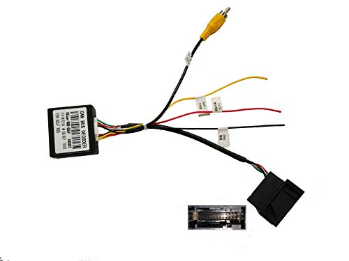 M.I.C.® Decoder: Original Rückfahrkamera Decoder Adapter zu RCA Video in RGB 12V DC für Volkswagen Golf Plattform