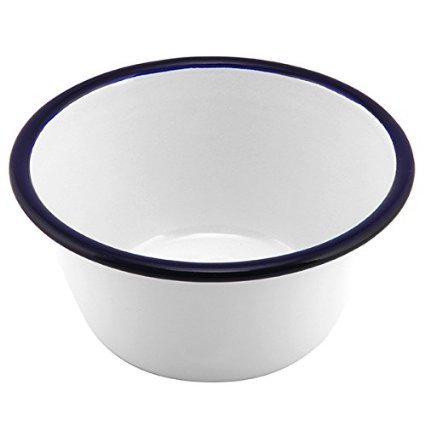 Preisvergleich Produktbild Set von 4 14 cm Falcon weiß Pudding Becken