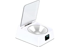 PINICECORE Comedero automático Inteligente con Sensor infrarrojo para Mascotas, 350 ml, Adecuado para gatos y Perros pequeños y medianos.