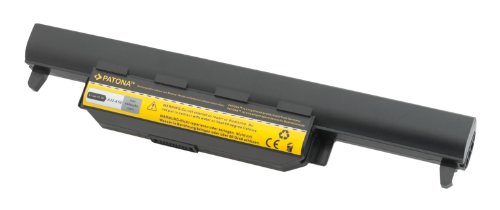 PATONA Laptop Akku für ASUS A45 Series | A55 Series | A75 Series | K45 Series | K55 Series | K75 Series | A32-K55 – [ Li-ion; 4400mAh; schwarz ] - 2