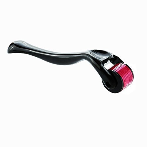 USNaturals Best Derma Roller 0.5 mm+Free User Instructions, Best Anti Ageing Tool, for Wrinkles & Lines, Stretch Marks, Acne, Hair Loss, Scar Removal, Pitted Skin and Hyper-pigmentation, Works Great with Numbing Cream Micro Rollers -100% Satisfaction Guarantee or Money Back