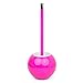 Produktbild KKCF Toilettenbürste und Halter, Multicolor Edelstahl Toilettenbürste für Bad Duschdüsen 2 Pinselköpfe,Pink