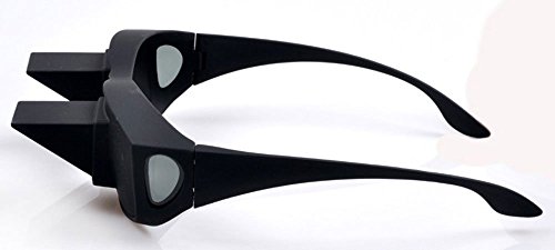 niceeshop(TM) HD Horizontal Loon Brille Brechung Brille Bett Prismenbrille Brille, Schwarz - 4