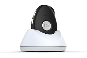 G-TELWARE SOS GPS Tracker G-ASSISTANT, GPS/GSM/4G LTE, Notruf-System mit Telefon, Fallsensor, GEO Fence, IP67 Wasserdicht, für Senioren/Kinder/Demenzkranke (CARBONSCHWARZ, 2G-Start)