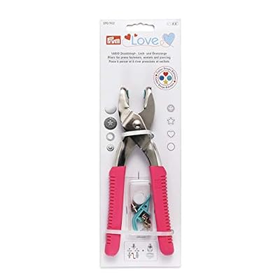 Prym Love Pink Pince à bouton-poussoir à trous et à œillets Rose