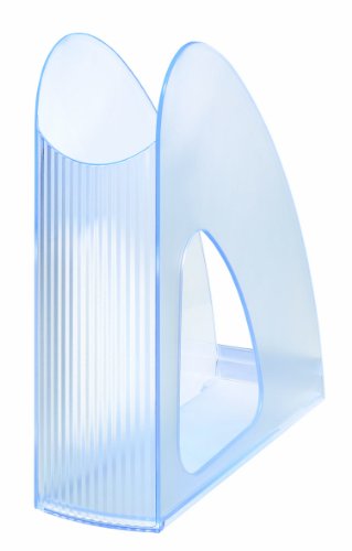 HAN 16110-73, Stehsammler TWIN SIGNAL, Transparent, Schick, Modern, Standfest und Funktional, 10er Packung, signal-lichtblau - 2