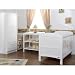 Obaby Grace 3 Piece Nursery Furniture Set - White.