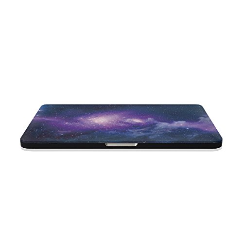 RYGOU 4 in 1 Matte Galaxy Space Pattern Hard Case mit Keyboard Cover Screenguard Anti-Staub Plug für 13 Zoll Macbook Pro mit Retina Display Modell: A1502 & A1425 - 4