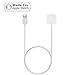 Produktbild BZLine Drahtloses Ladegerät Für Apple Watch Series 4 40mm/44mm | Magnetisches kabelloses Ladegerät | Kabel Ladestation | Größer als Original-Ladestation | Perfekte Länge: 3,3 Fuß (1 Meter) | Schwarz, Weiß (Weiß)