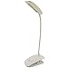 Price comparison product image NEAN Mobile COB LED Leselampe mit Clip, Touch und Akku rund Weiß