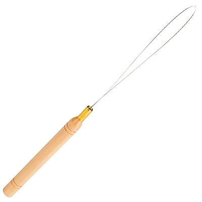 Anladia Accessoire d'enfilage de perles pour cheveux et barbe