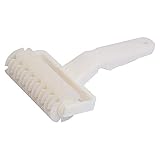 prager rattler langhaar  Goodplan 1 STÜCKE Kunststoff Pie Pizza Cookie Kuchen Cutter Große Größe Gitter Roller Backformen Präge Teigrolle Abrollen Backen Liefert Weiß
