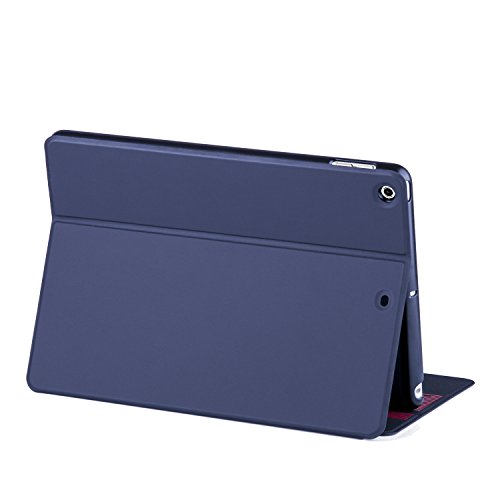 Huawei MediaPad T3 10.0 hülle, IVSO hochwertiges PU Leder Etui hülle Tasche Case – mit Standfunktion, super 360° Anti-Wrestling, ist für Huawei MediaPad T3 10.0 Tablet-PC perfekt geeignet (Blau) - 4