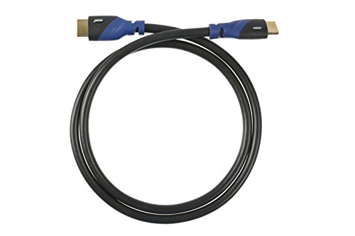 HDMI Kabel – 5 Meter Premium Highspeed HDMI Kabel 2.0/ 1.4a mit vergoldeten Steckern, blanken Kupferleitern (Unterstütz: Full-HD, 3D, UHD=Ultra-HD 4K, Ethernet, Audio Return, ARC) by aricona - 2