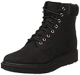 gepolsterte Manschetten Timberland Damen Kenniston 6 Inch Lace Up Stiefel, Schwarz (Black Nubuck), 41 EU