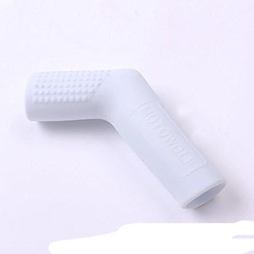 Rubber Gear Shifter Sock Boot Shoe Protector Non-Slip Shift Cover Rubber Shift Socks for Dirt Bike Motorcycle (White)