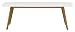 Produktbild Tenzo 2183-001 Bess Designer Esstisch, Tischplatte MDF lackiert, Matt, 75 x 220 x 95 cm, weiß / eiche